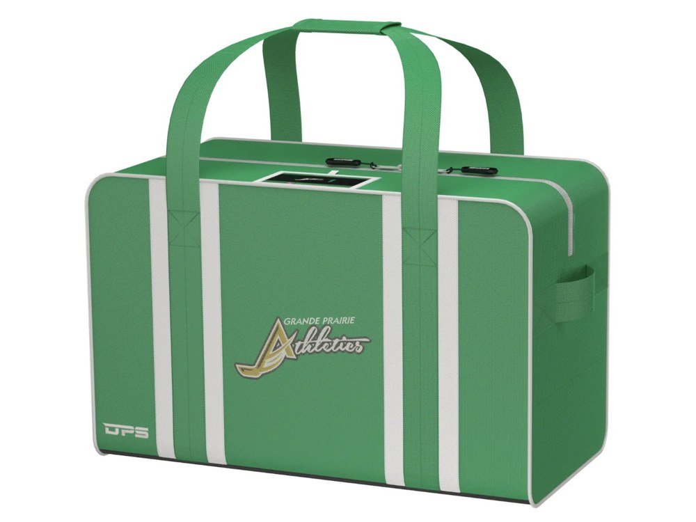 Custom player bag with team logo