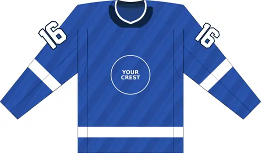 Sublimated hockey jersey